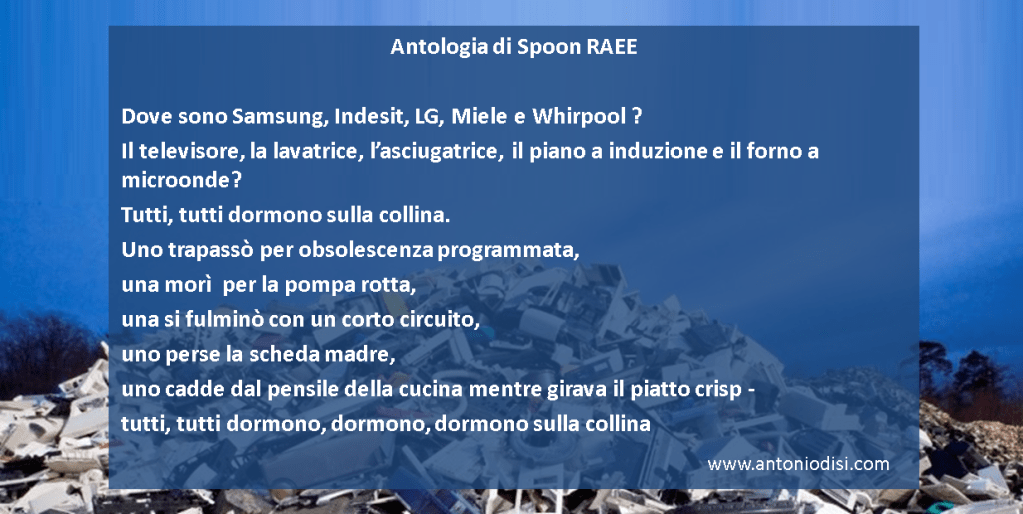 In memoria del televisore che mi&nbsp;lasciò