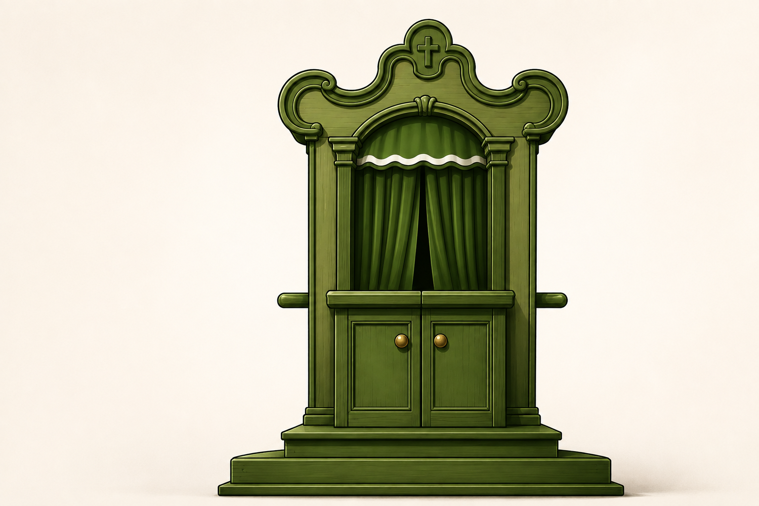 Il confessionale verde