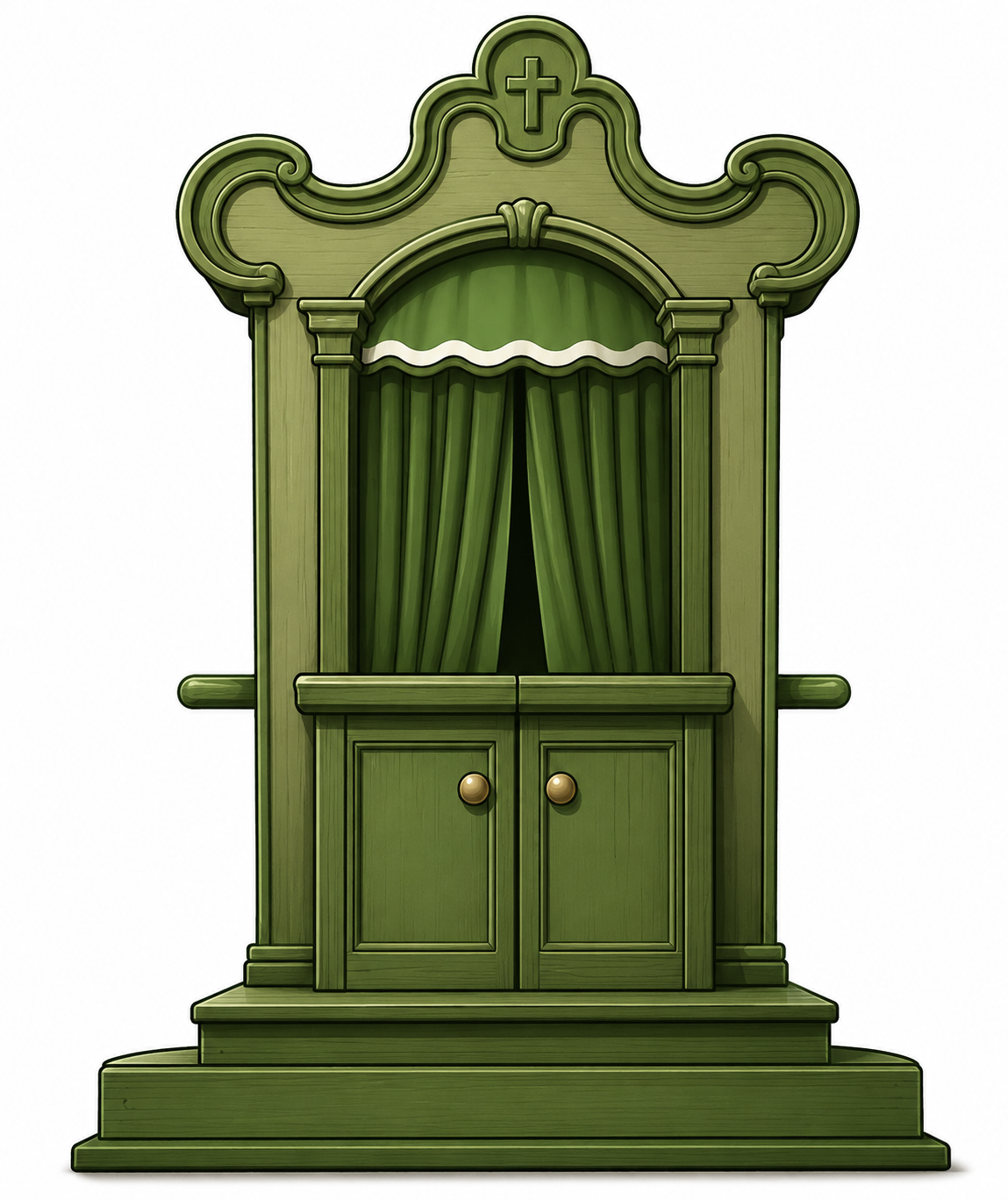 Il confessionale verde